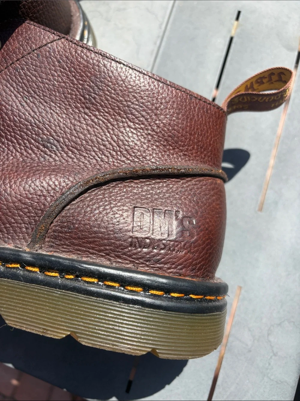 Dr. Martens Men's Dark Brown Leather Chukka Boots